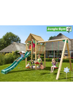 Игровая площадка Джангл Кабин с качелями